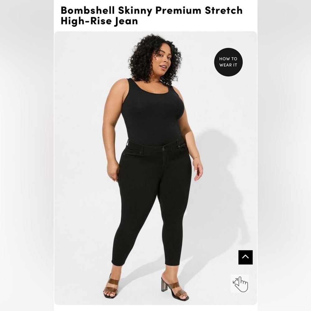 Torrid Bombshell Skinny Jean size 16R